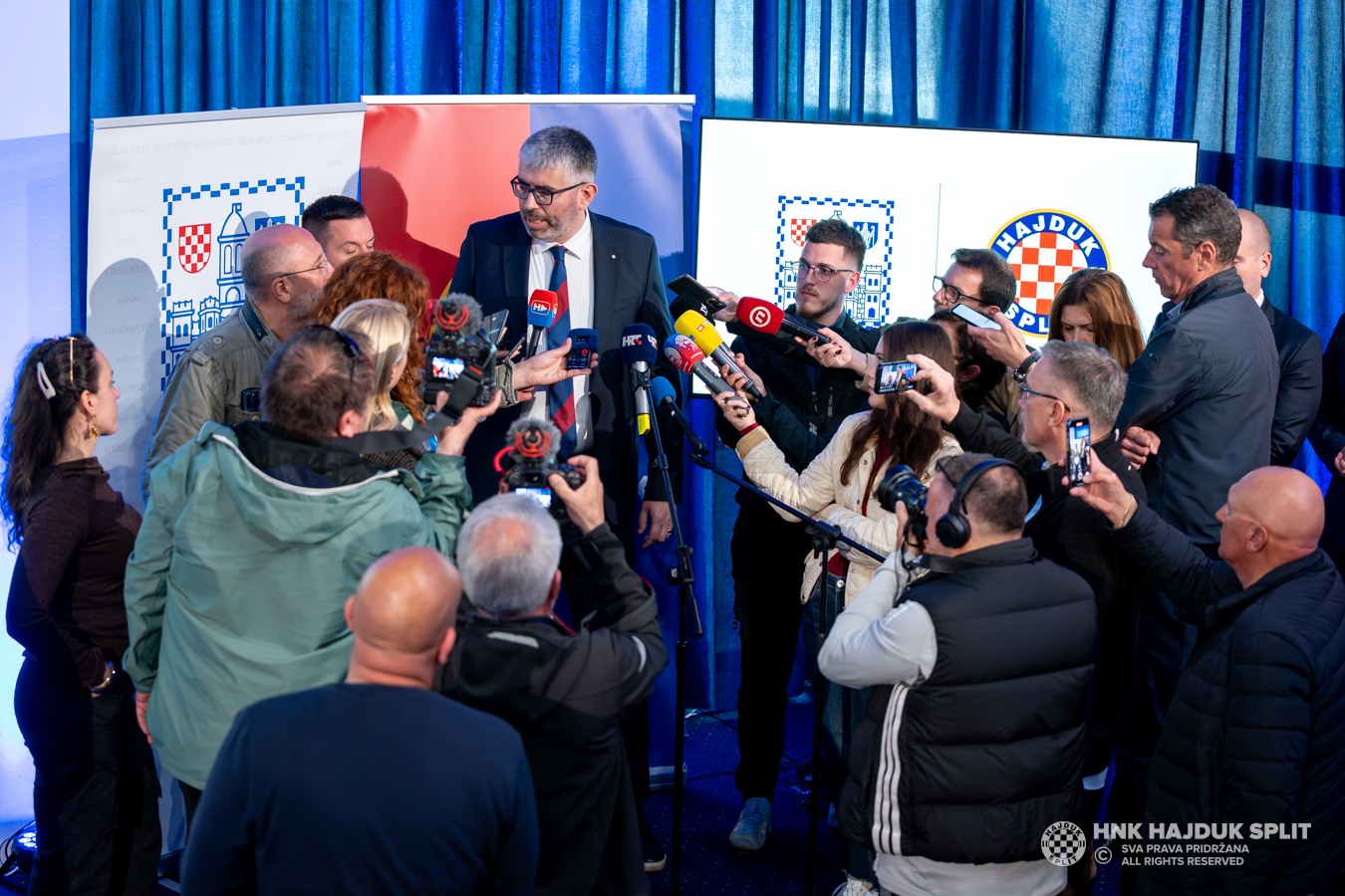 Na Poljudu prezentirana studija izvodljivosti "Nogomenti stadion i kamp u Splitu".